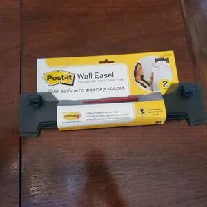Post-it Super Sticky Wall Easel Mounting System, 15 in Wide x 3.25 in Tall